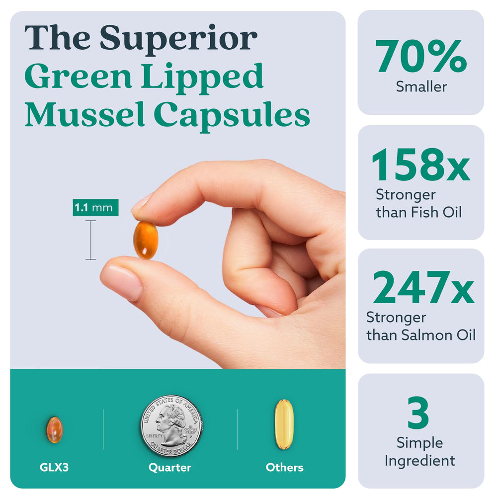 HAKA Life capsule held on a fingertip showing small swallowable size