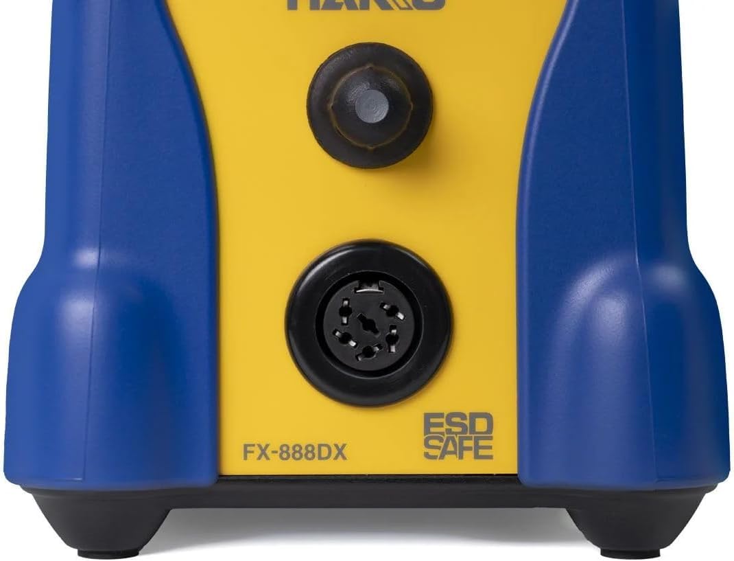 Hakko digital display showing exact setpoint for accurate temperature control