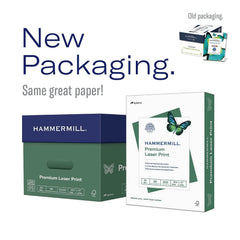 Hammermill close-up of sheet surface highlighting smooth finish and sharper prints