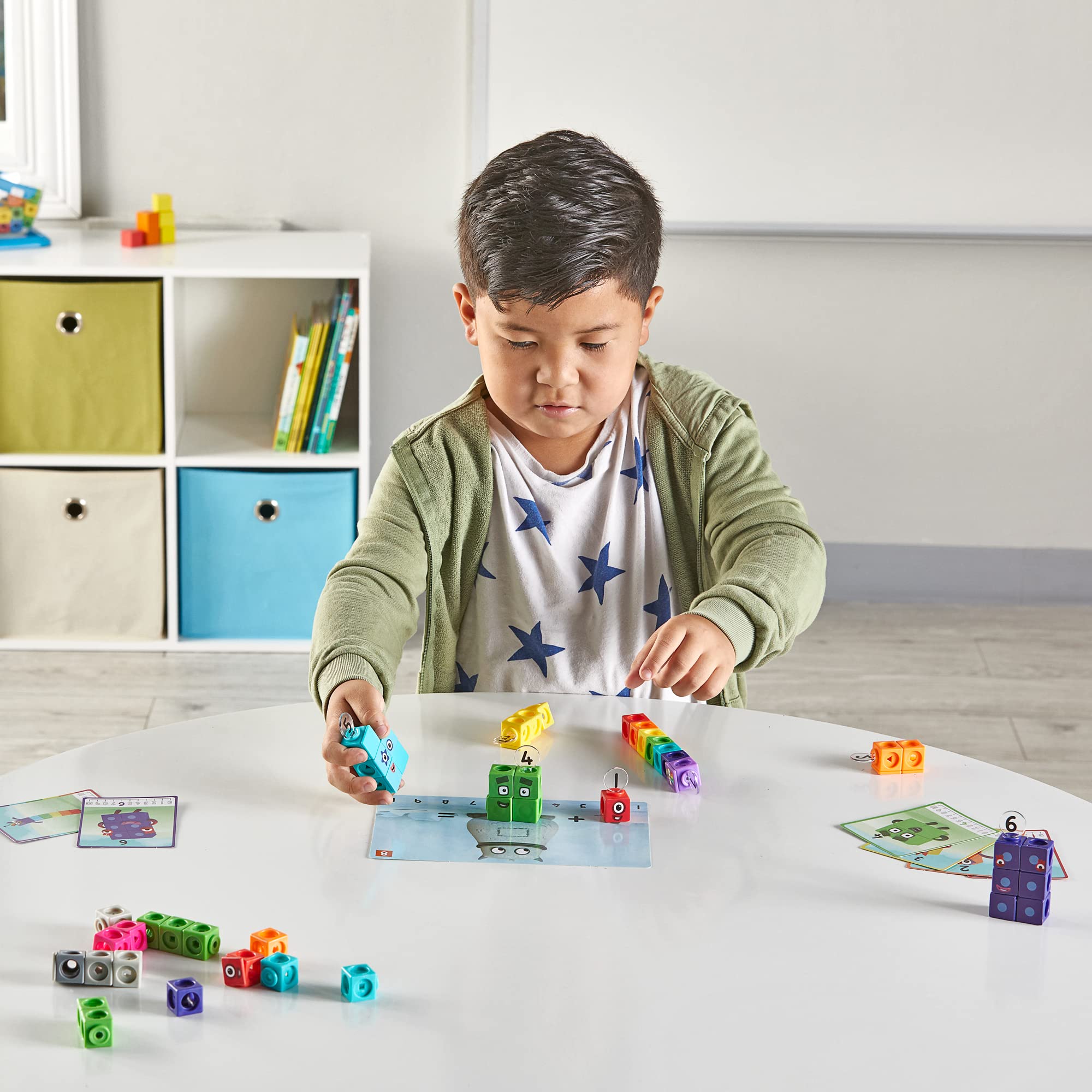 hand2mind assembled Numberblocks Ten demonstrating grouping and scale