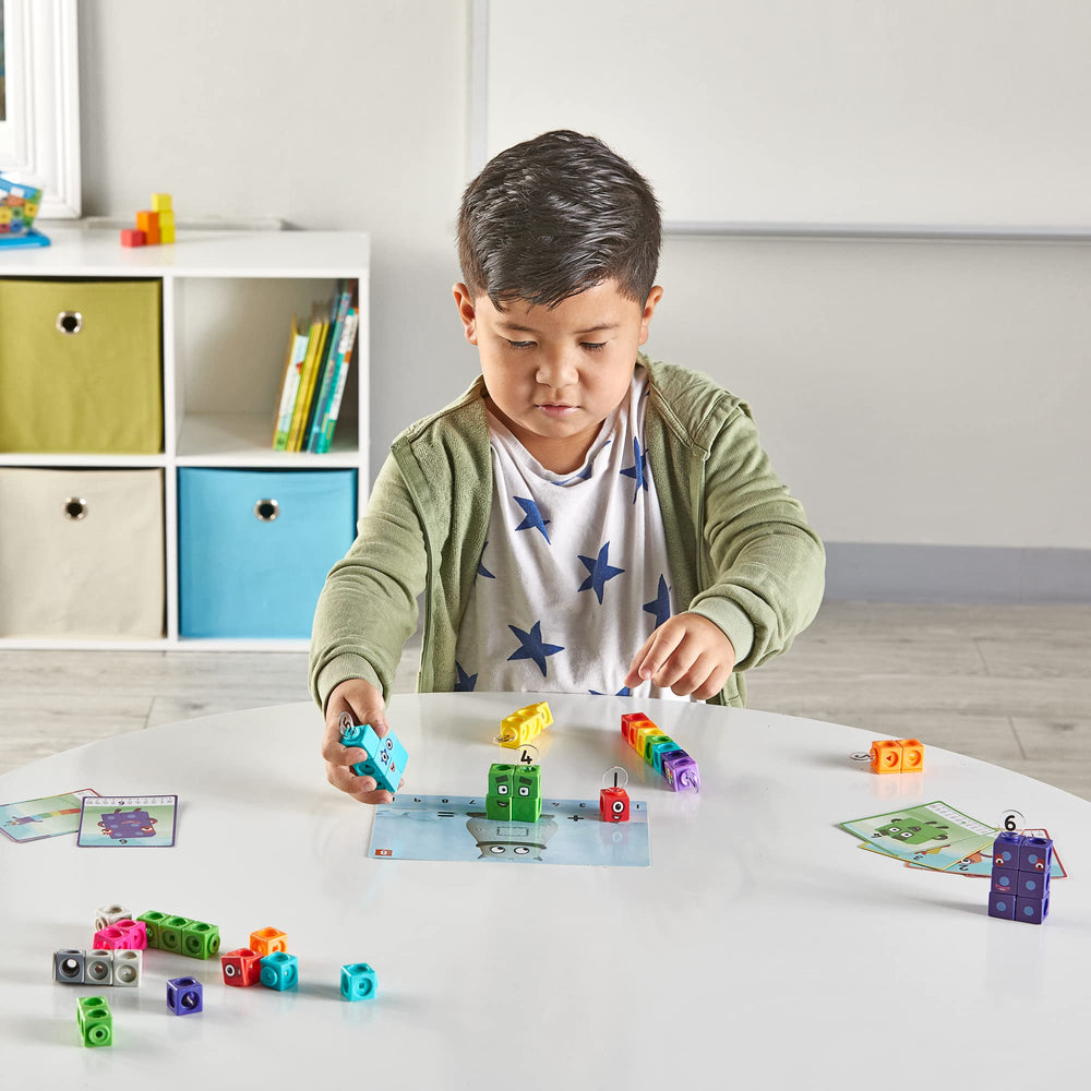 hand2mind assembled Numberblocks Ten demonstrating grouping and scale