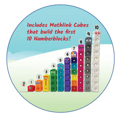 hand2mind close-up of colorful linking cubes highlighting tactile play