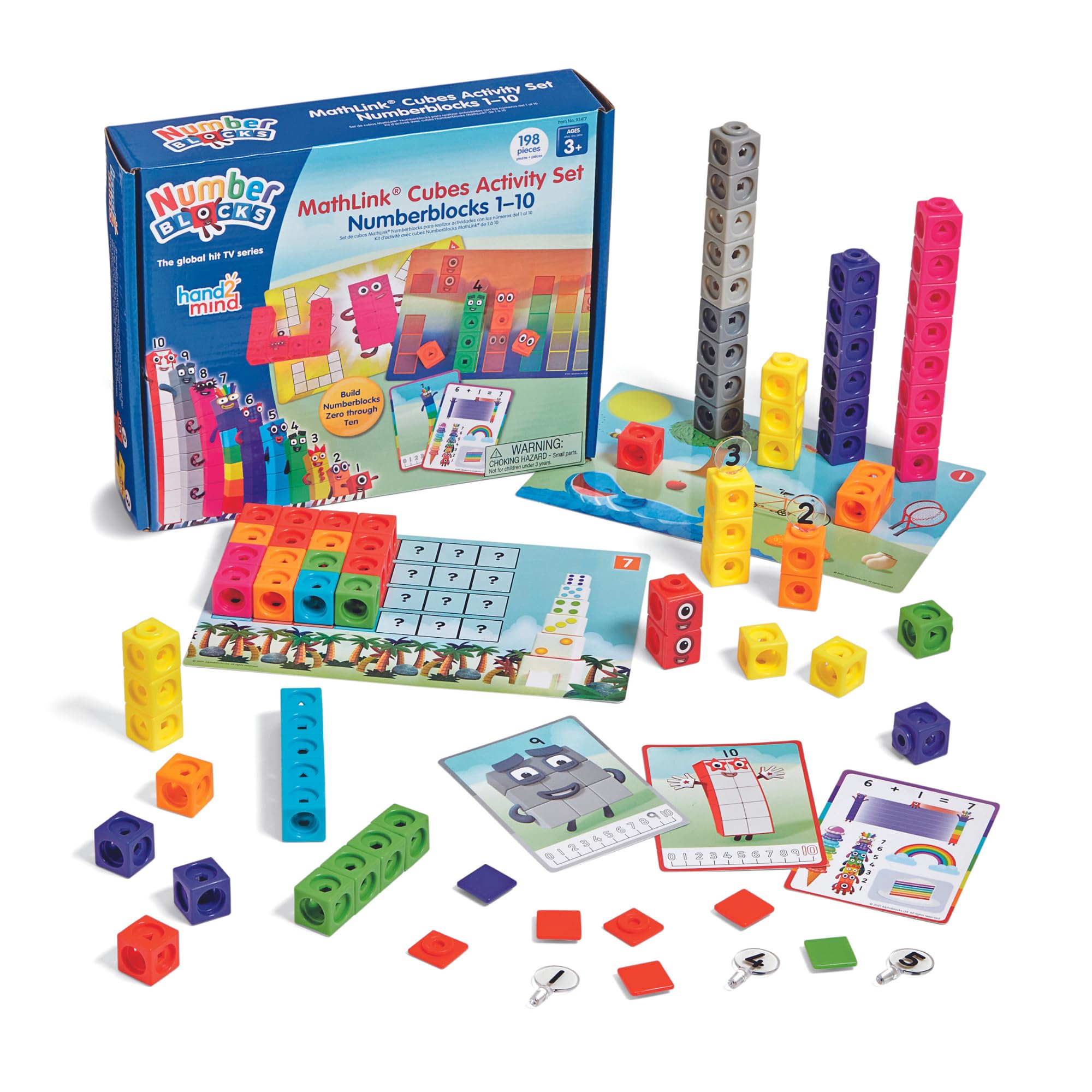 hand2mind front packaging showing set contents and learning benefits