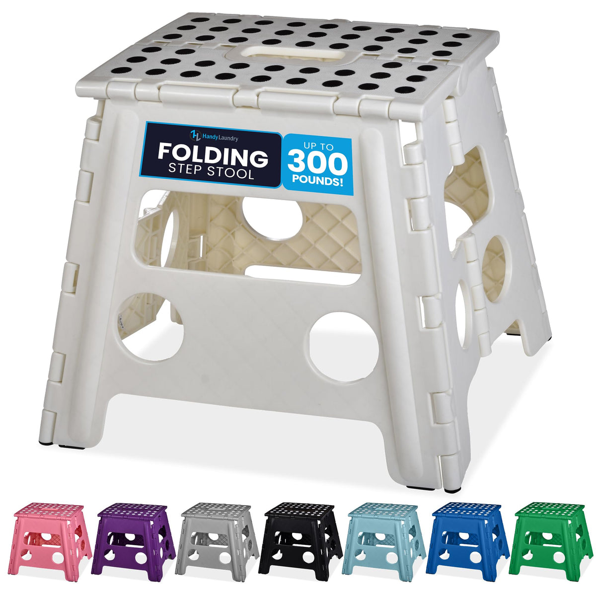 Handy Laundry front view folded showing compact storage and portability