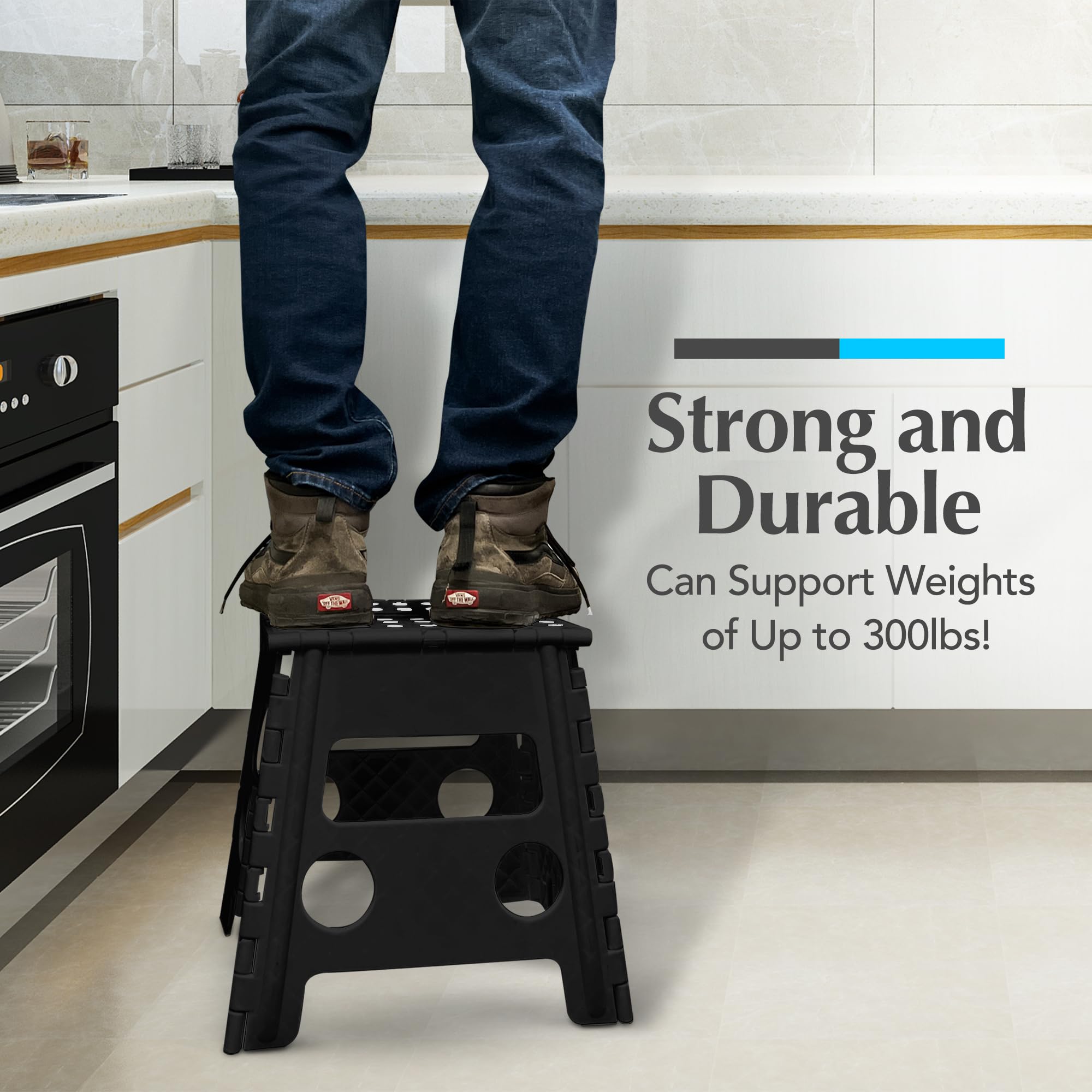 Handy Laundry molded handle detail for easy carrying and secure grip