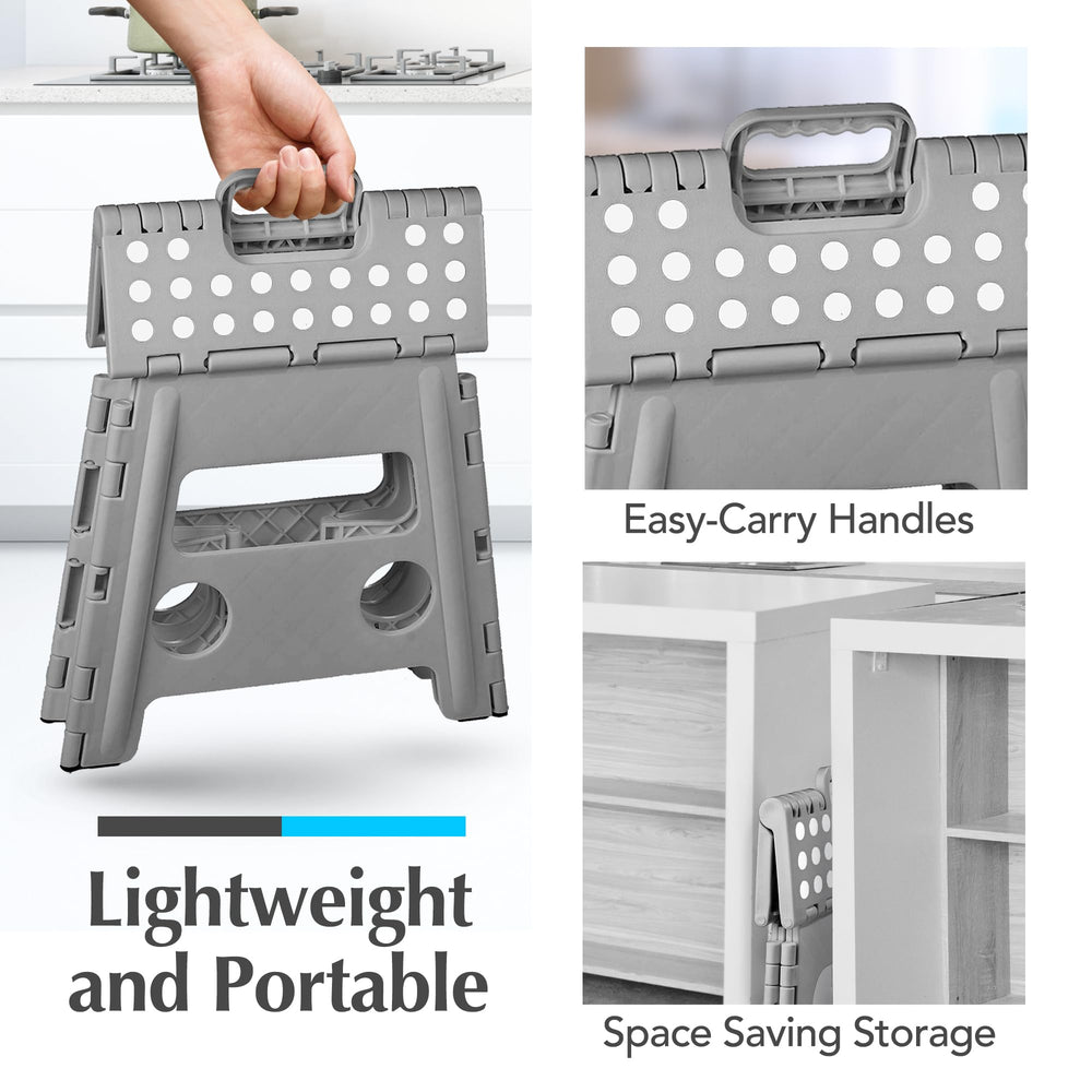 Handy Laundry next to chair to illustrate 13-inch scale