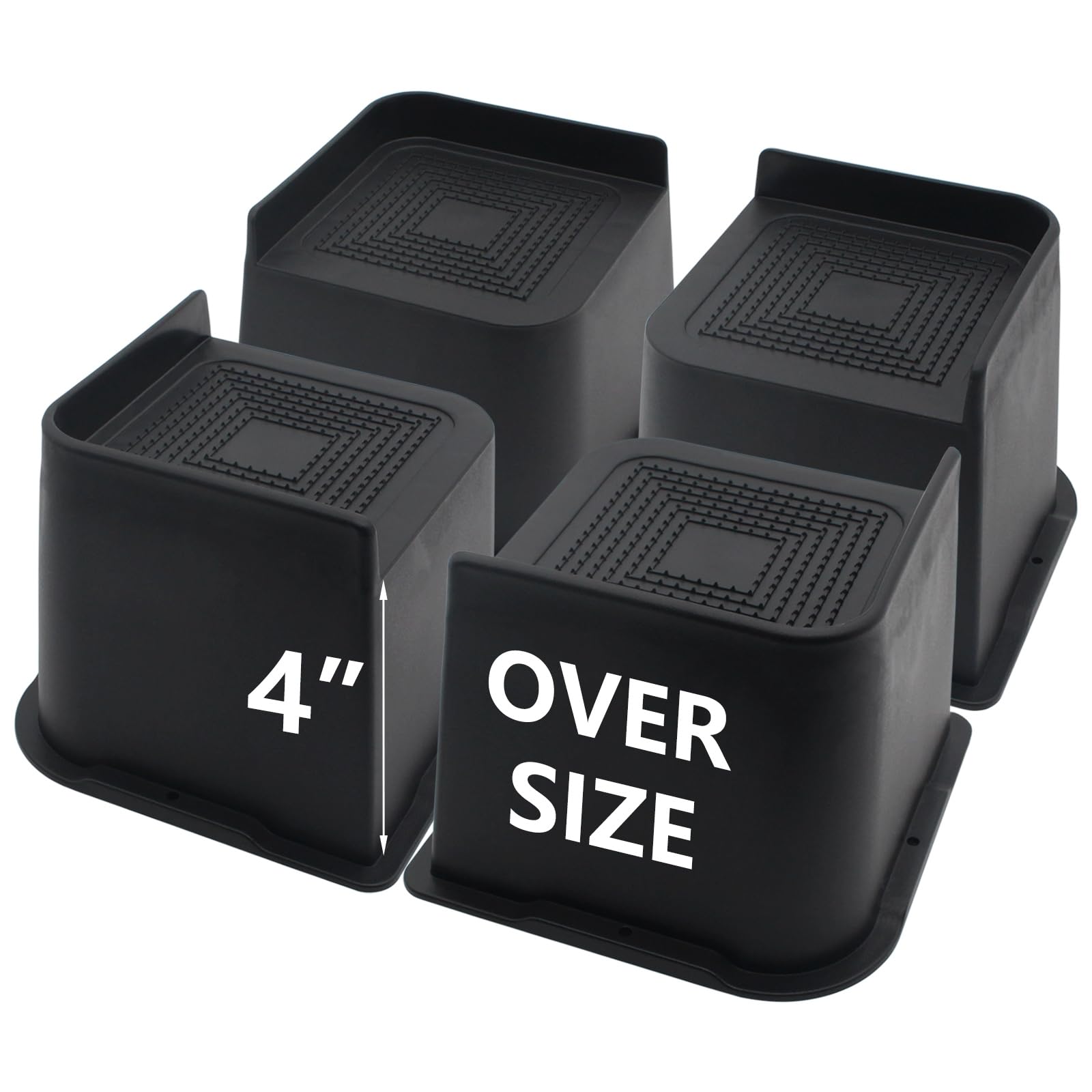 HANIHUA front packaging showing four risers and benefits for quick setup