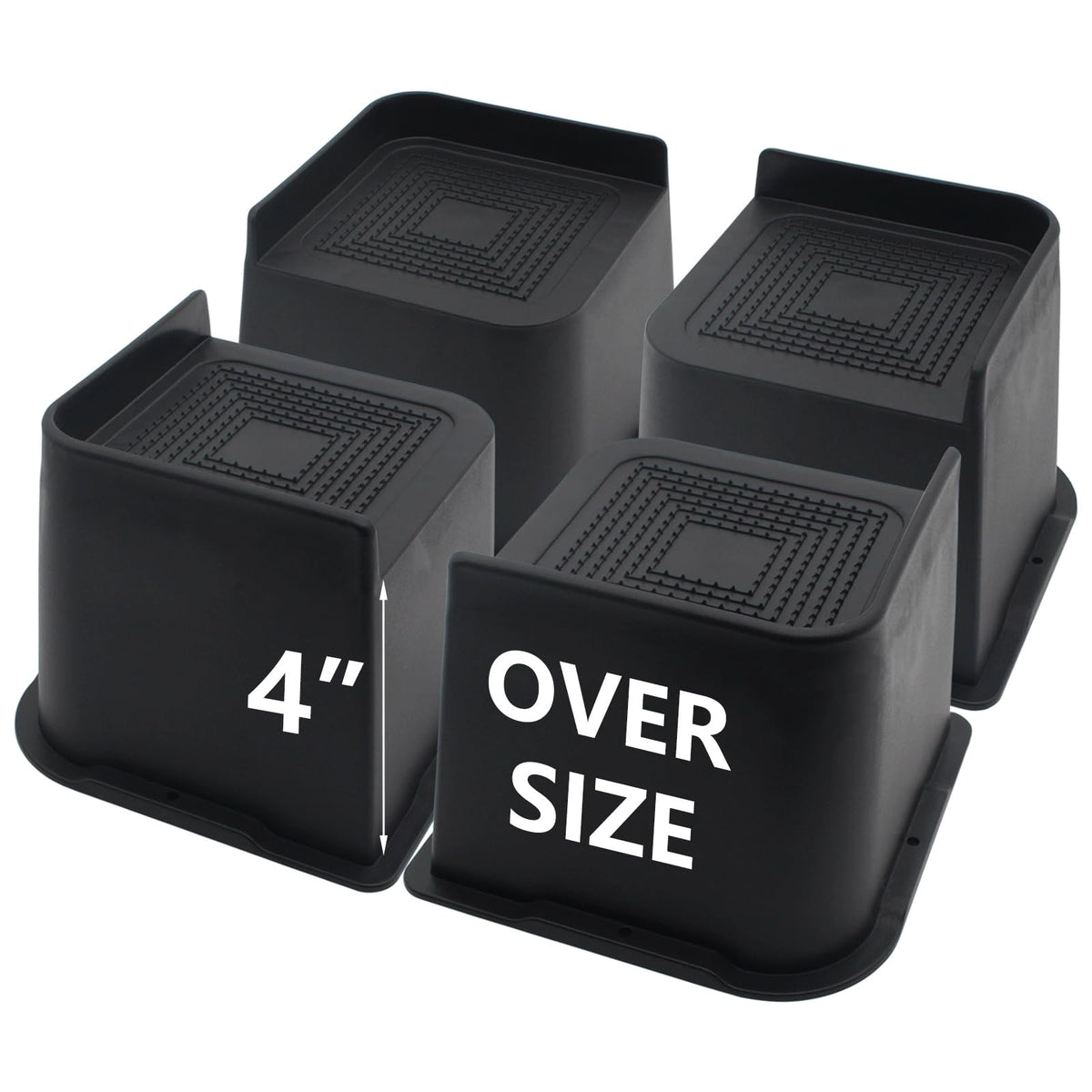 HANIHUA front packaging showing four risers and benefits for quick setup