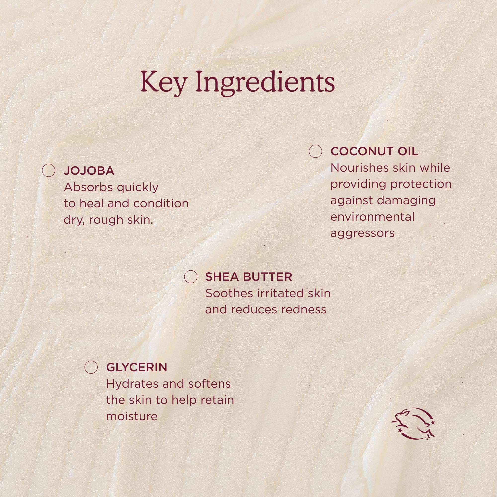 HANNI serum poured on hand showing smooth spreadability and moisture