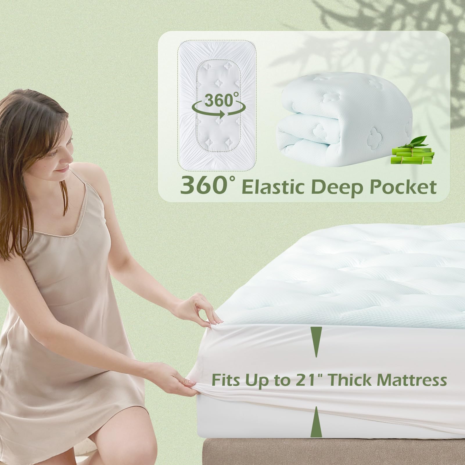 Hansleep vacuum-packed package being unboxed to show easy delivery and setup