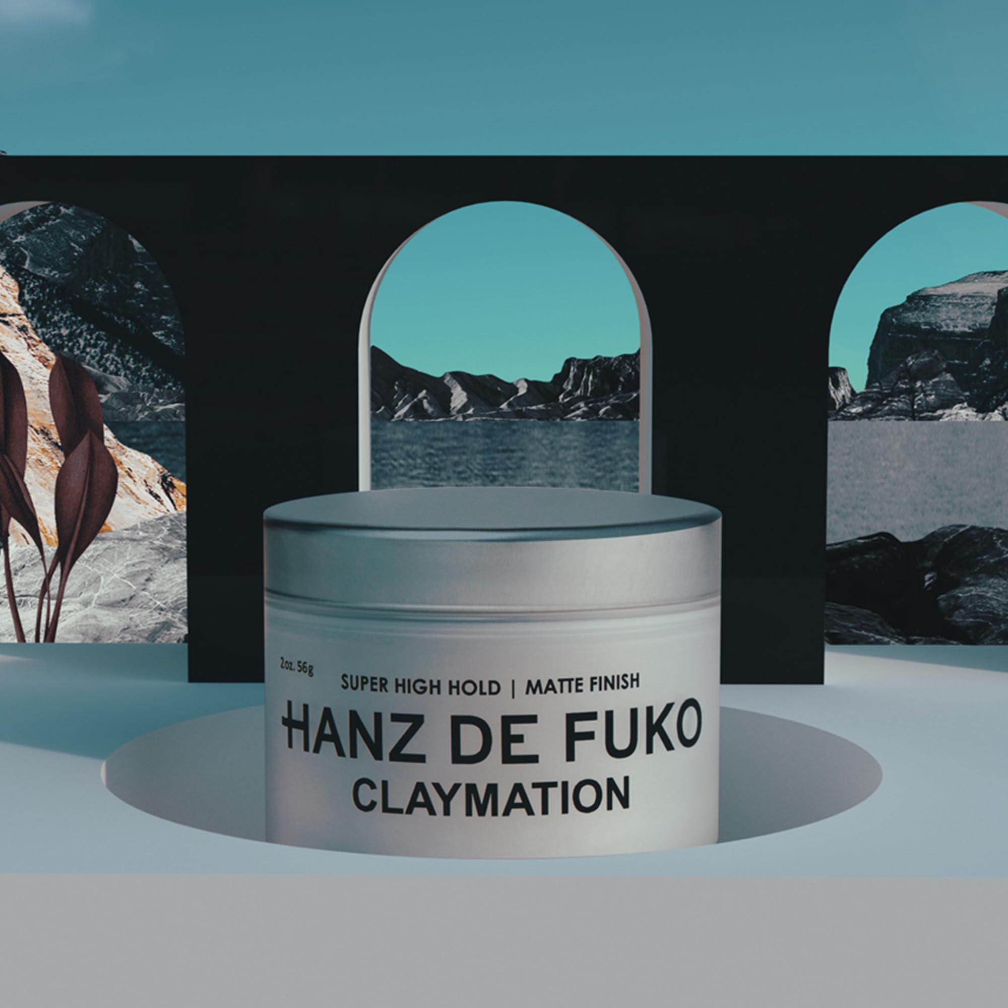 Jojoba, castor and sunflower oils labeled for Hanz de Fuko nourishing benefits