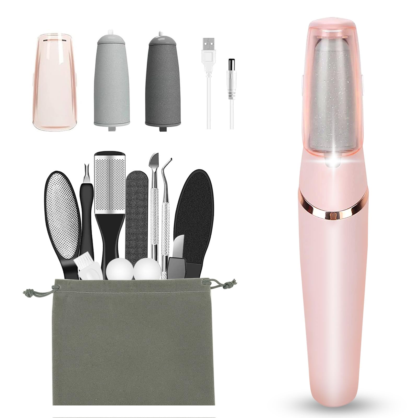 Haootadiy front packaging showing full pedicure kit and benefits