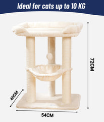 Happi N Pets sisal post detail demonstrating durable scratch surface
