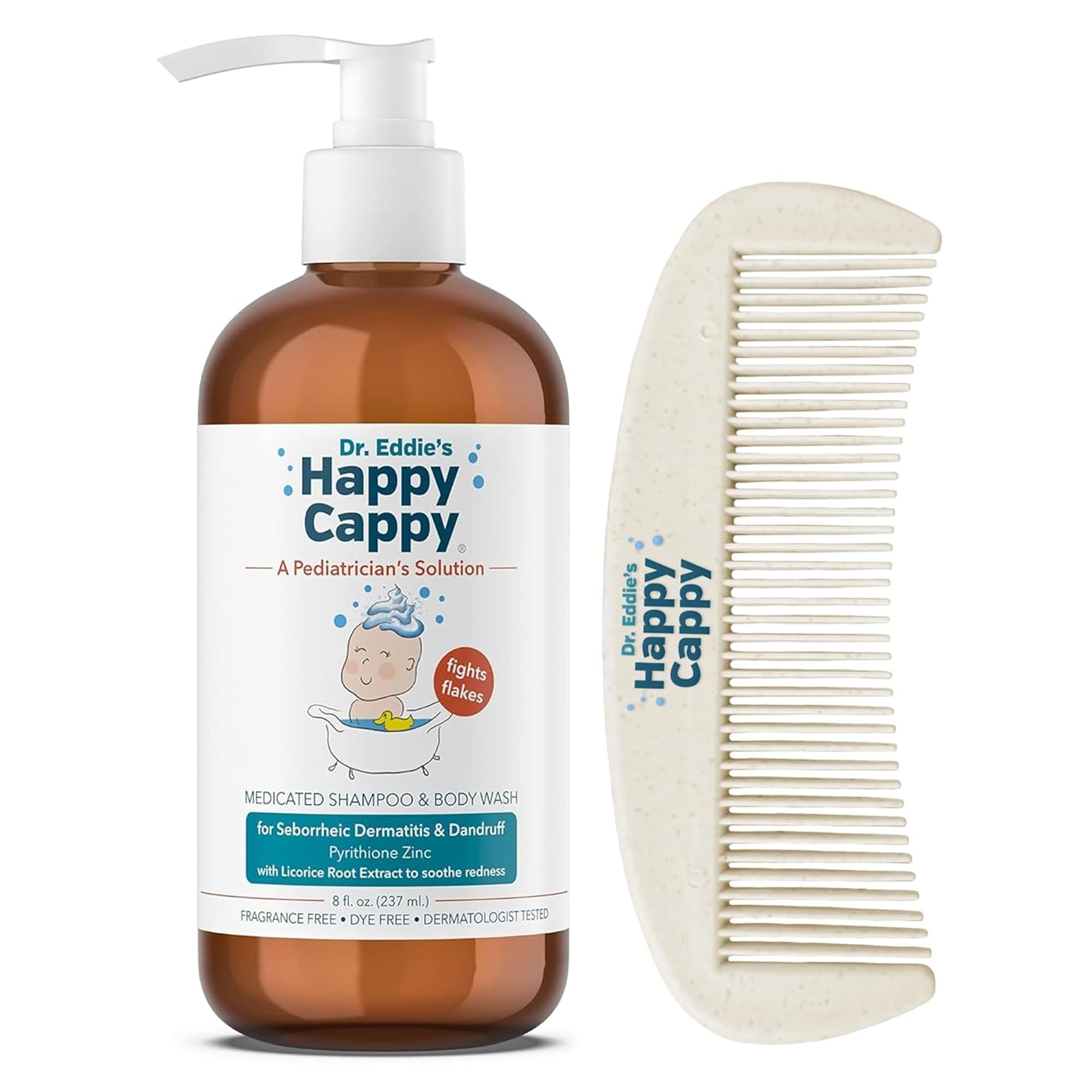 Happy Cappy front packaging showing product label and size for clear identification and trust