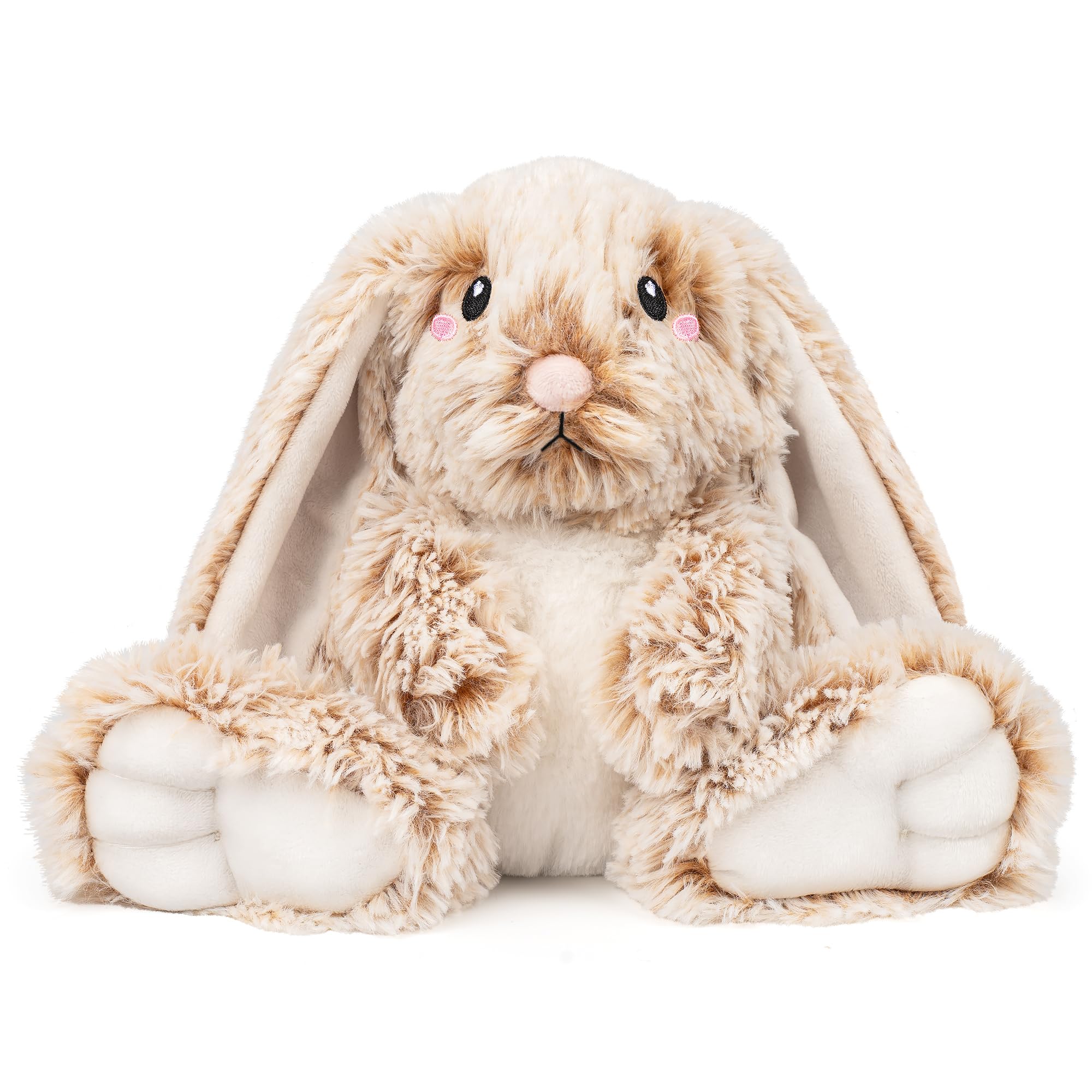 Happy Fuel bunny front view showing plush shape and inviting comfort