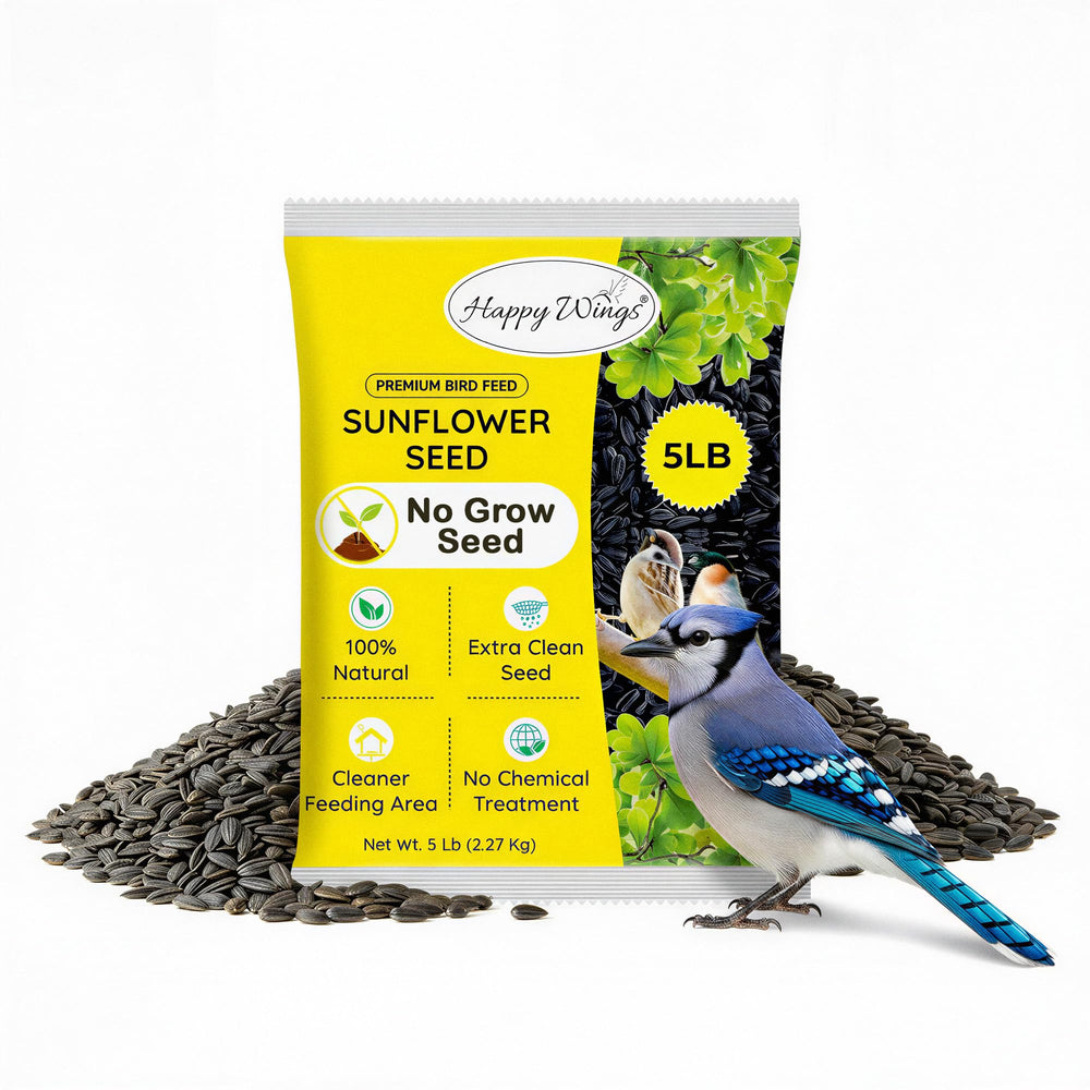 Happy Wings front packaging showing 5 lb bag and product name for clear identification
