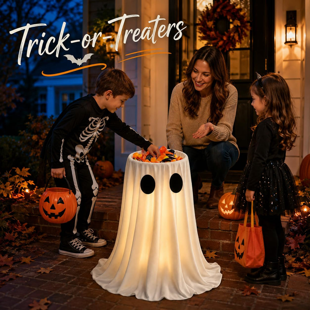HAPPYCLUB close-up of thick draped fabric highlighting fuller ghost silhouette and quality