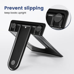HappyHapi close-up of rounded corners and smooth paint protecting books