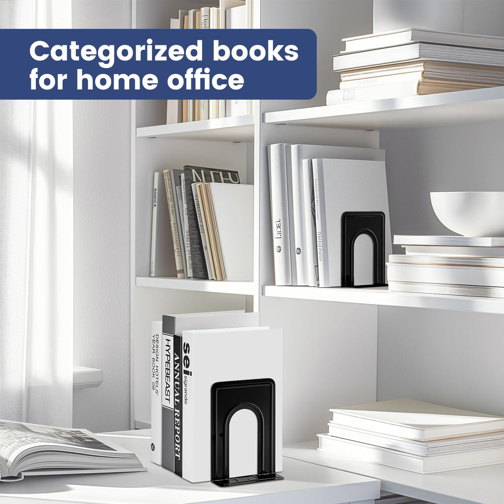 HappyHapi beside stacked hardcovers illustrating size and space-saving benefit
