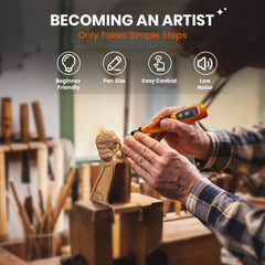 HARDELL accessories laid out showing 42-piece kit for versatile DIY tasks