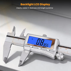 HARDELL backlit LCD screen in low light for easy visibility