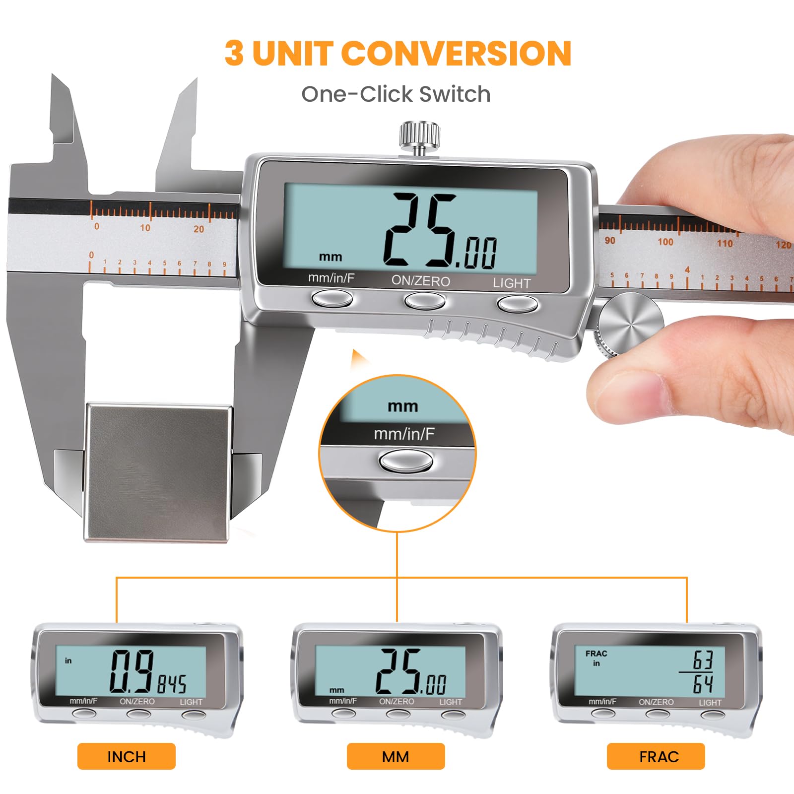 HARDELL depth measurement showing reliable step and depth checking