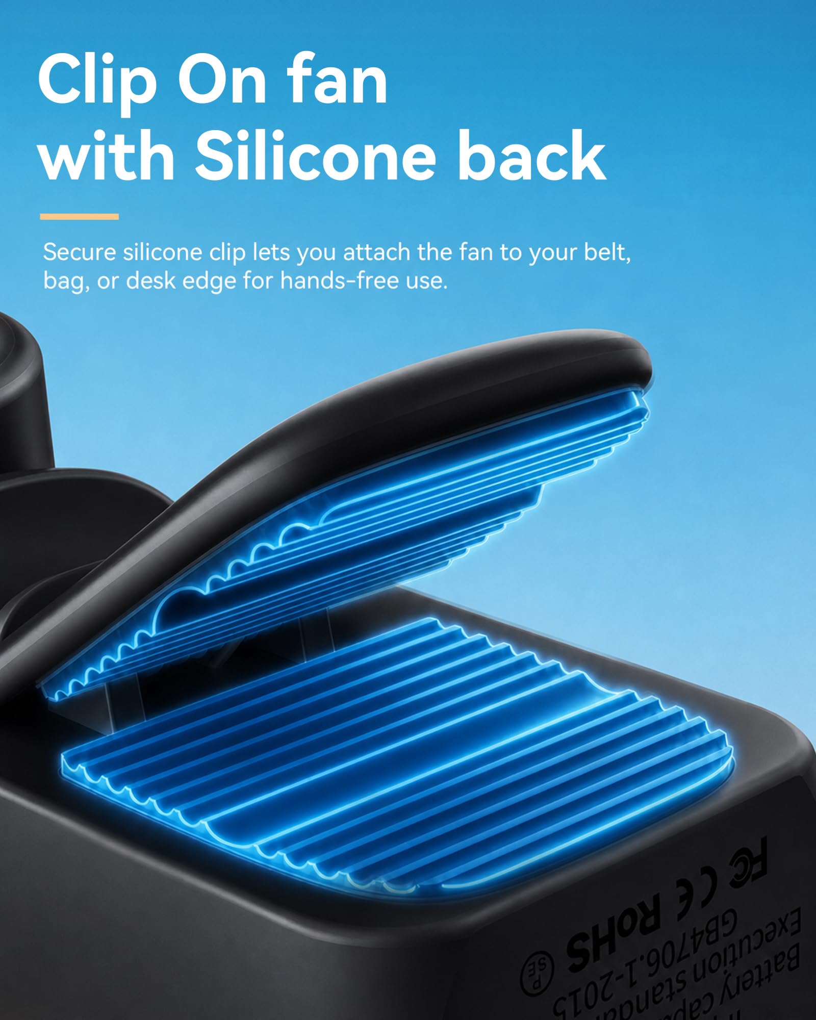 hargimix next to smartphone to show compact travel-friendly size