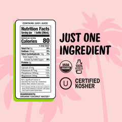 Harmless Harvest close-up label detail highlighting organic and fair certifications