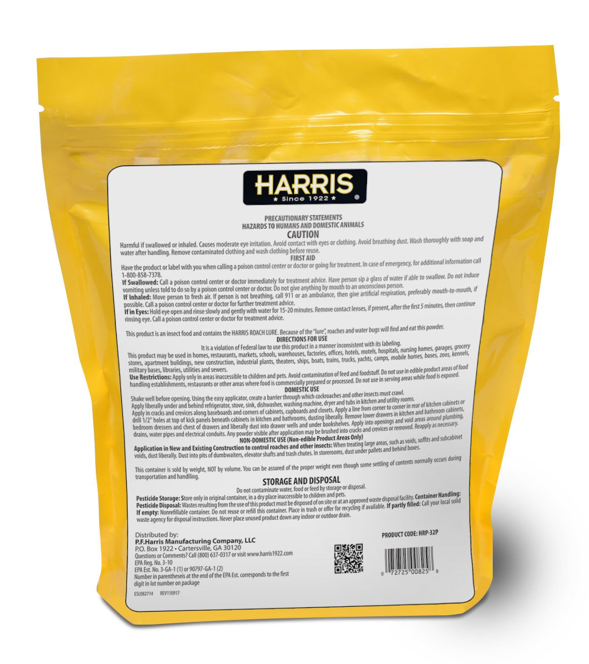 HARRIS powder duster detail highlighting extended straw for precise application in tight spaces
