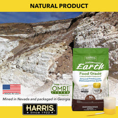 HARRIS powder duster inside bag ready for precise application benefit