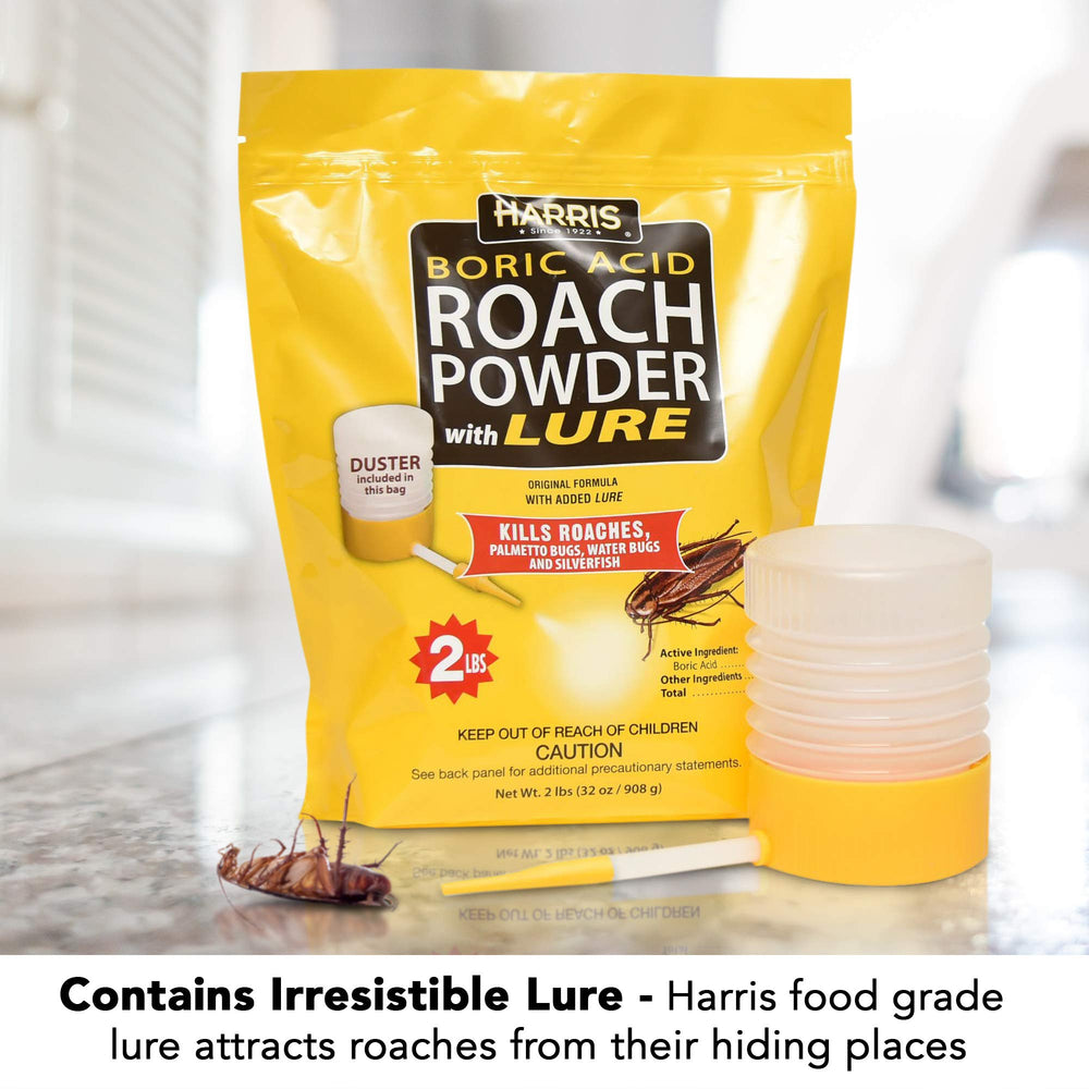 HARRIS 32oz jar held in hand to show size and convenient home storage benefit