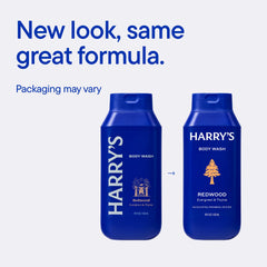 Harry's Redwood pump close-up demonstrating easy dispensing benefit