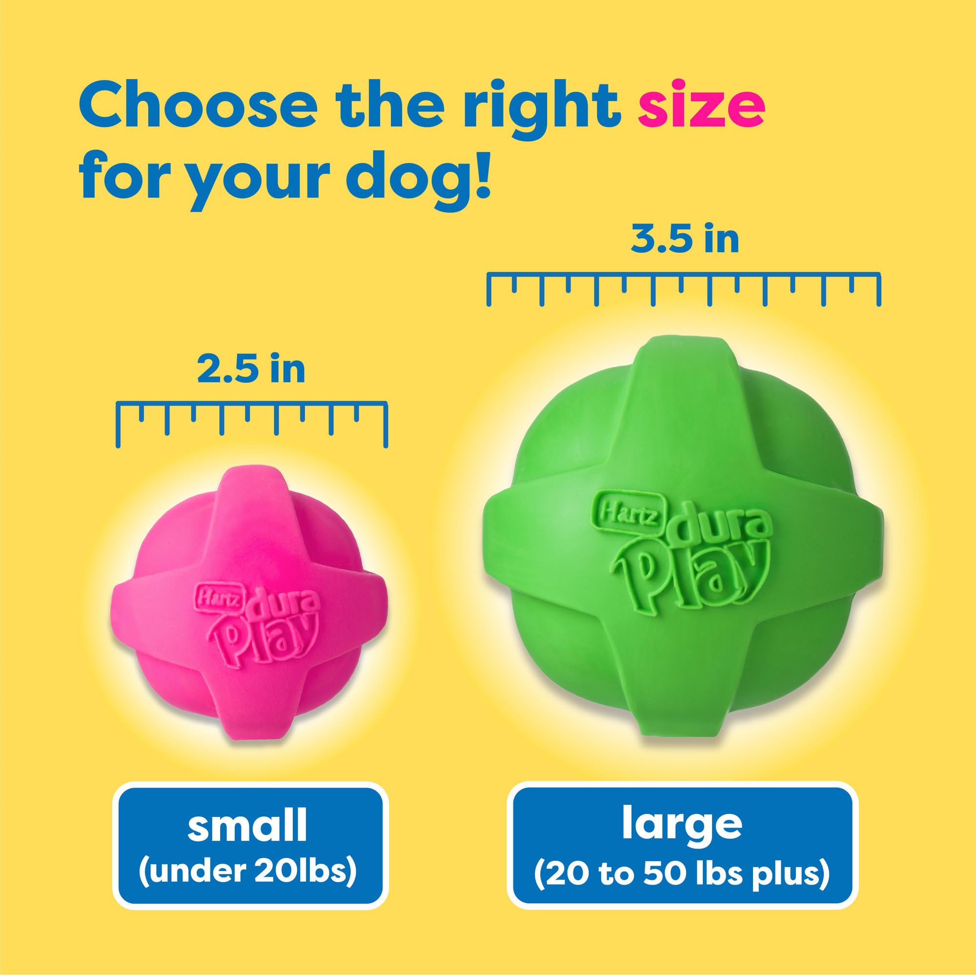 Hartz DuraPlay ball in dog mouth illustrating retrieval engagement