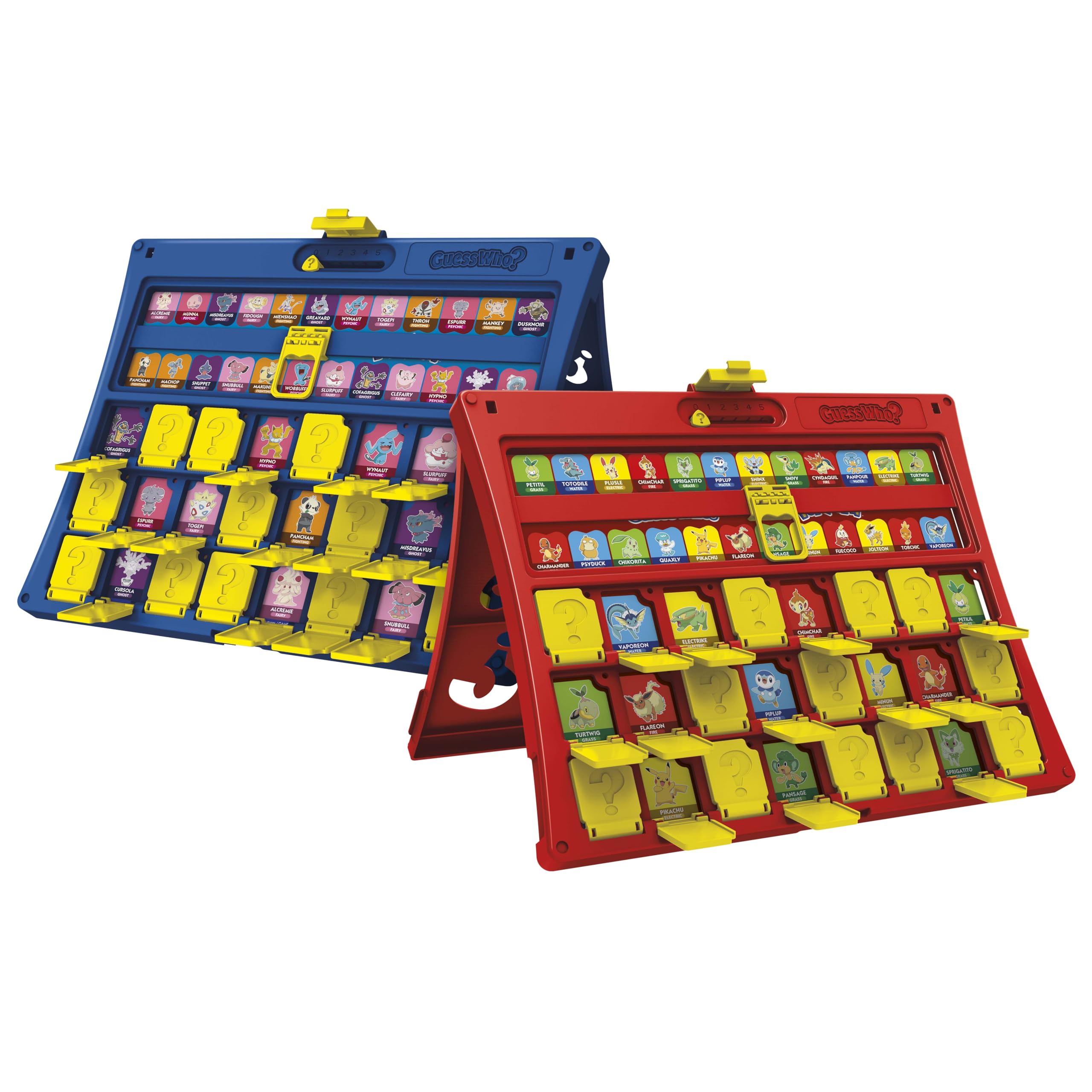 Hasbro folded game frames closed for compact, travel-friendly storage