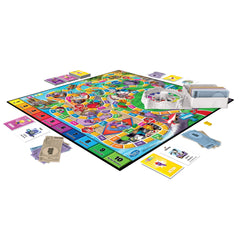 Hasbro Gaming full gameboard overview showing paths and milestones for easy setup