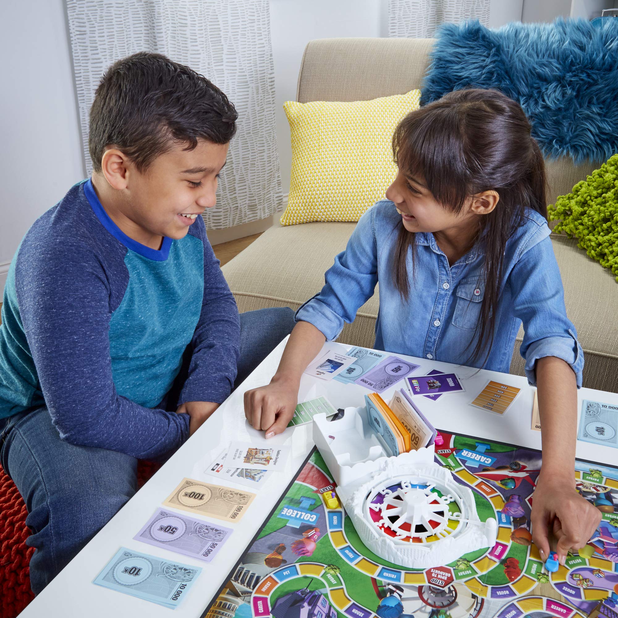Hasbro Gaming retirement space close-up showing endgame scoring focus