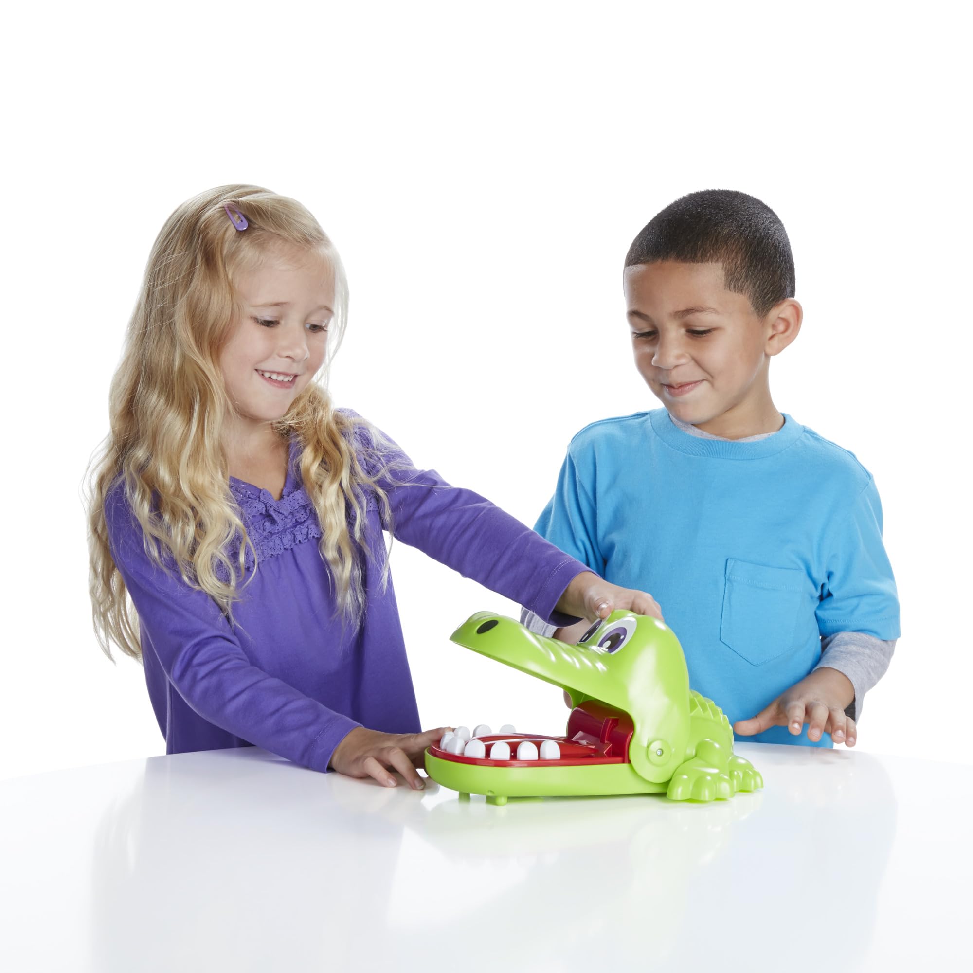 Hasbro instruction sheet and labels demonstrating easy setup and rules