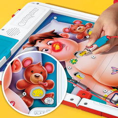 Hasbro Operation Cavity Sam light-up nose illustrating fun feedback and player reaction