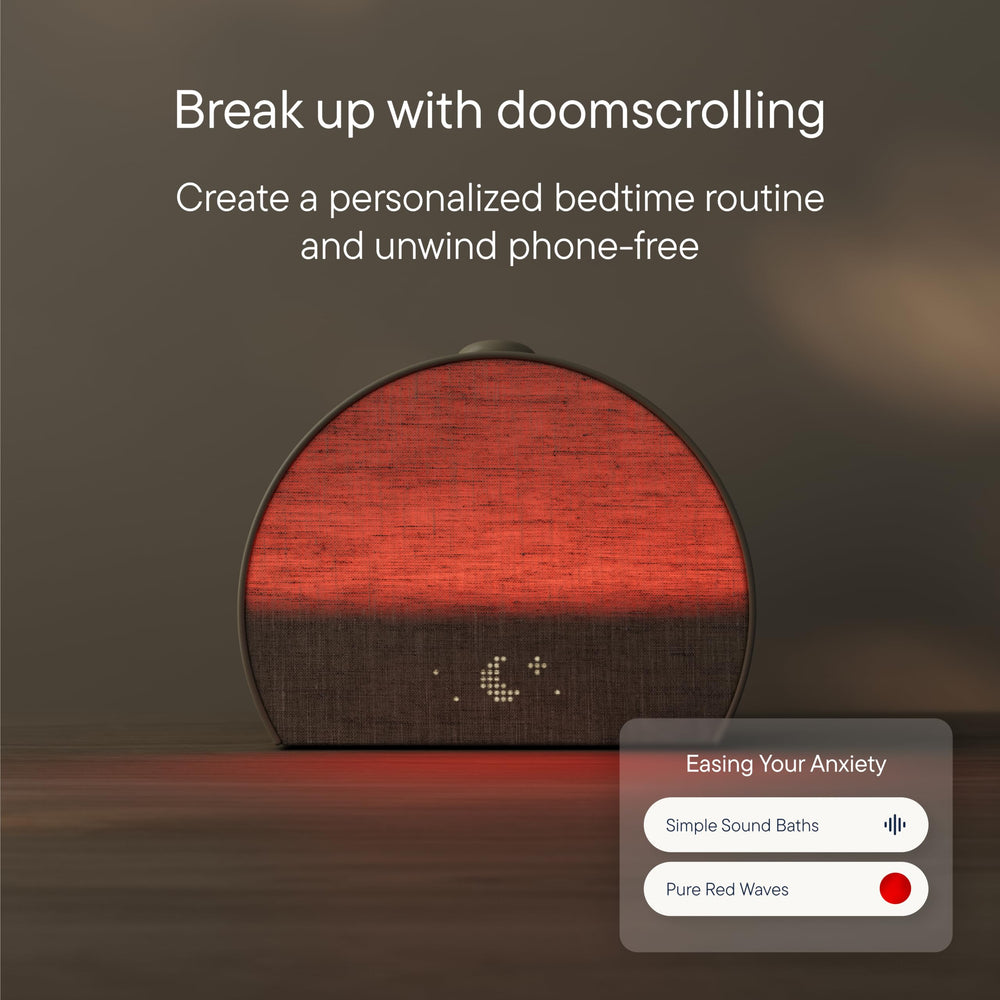 Hatch Restore 3 top control detail with tactile buttons for easy operation