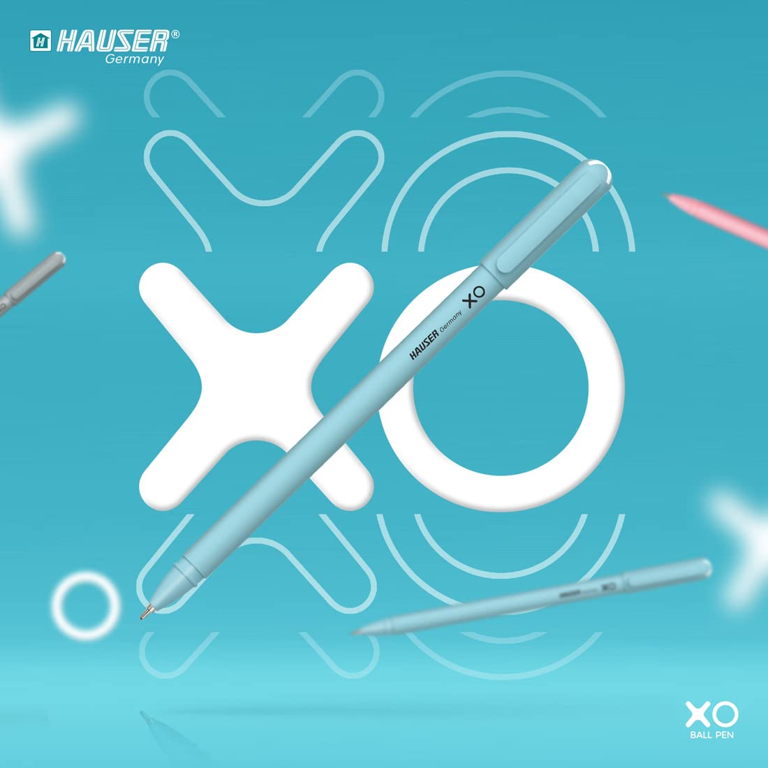 HAUSER XO lifestyle desk use with notes showing dependable everyday-writing benefit