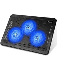 havit front view of cooling pad showing stable platform and slim frame benefit