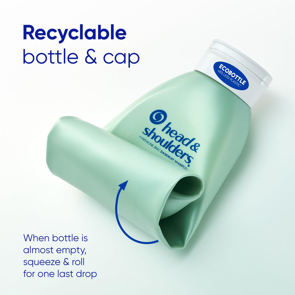 Head & Shoulders coconut water scent visual with product conveying light fragrance benefit