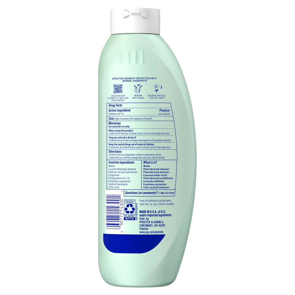 Head & Shoulders on a bathroom shelf in lifestyle setting showing everyday scalp care benefit
