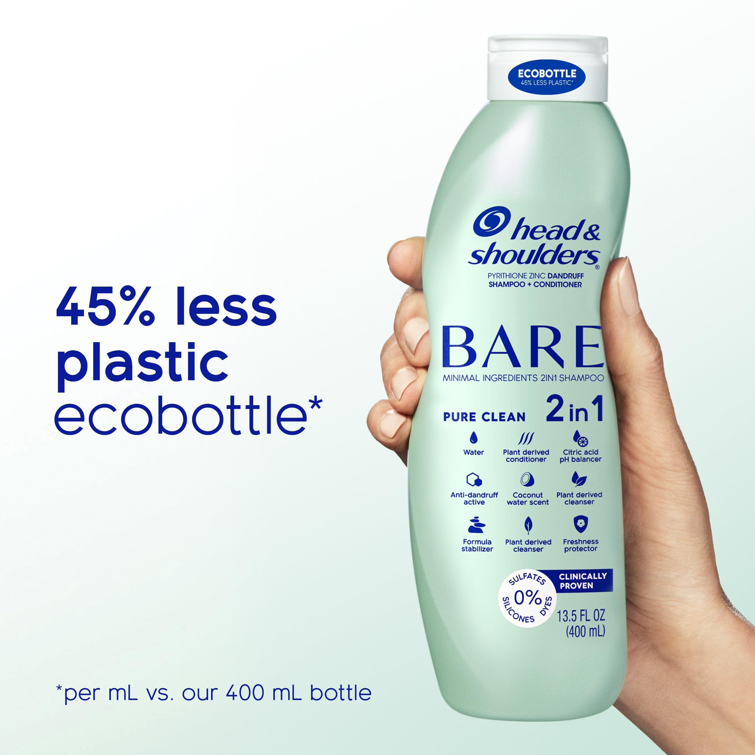 Head & Shoulders twin pack boxed together to show value and reduced packaging benefit