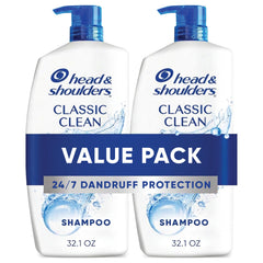 Head & Shoulders front view showing twin bottles and brand clarity