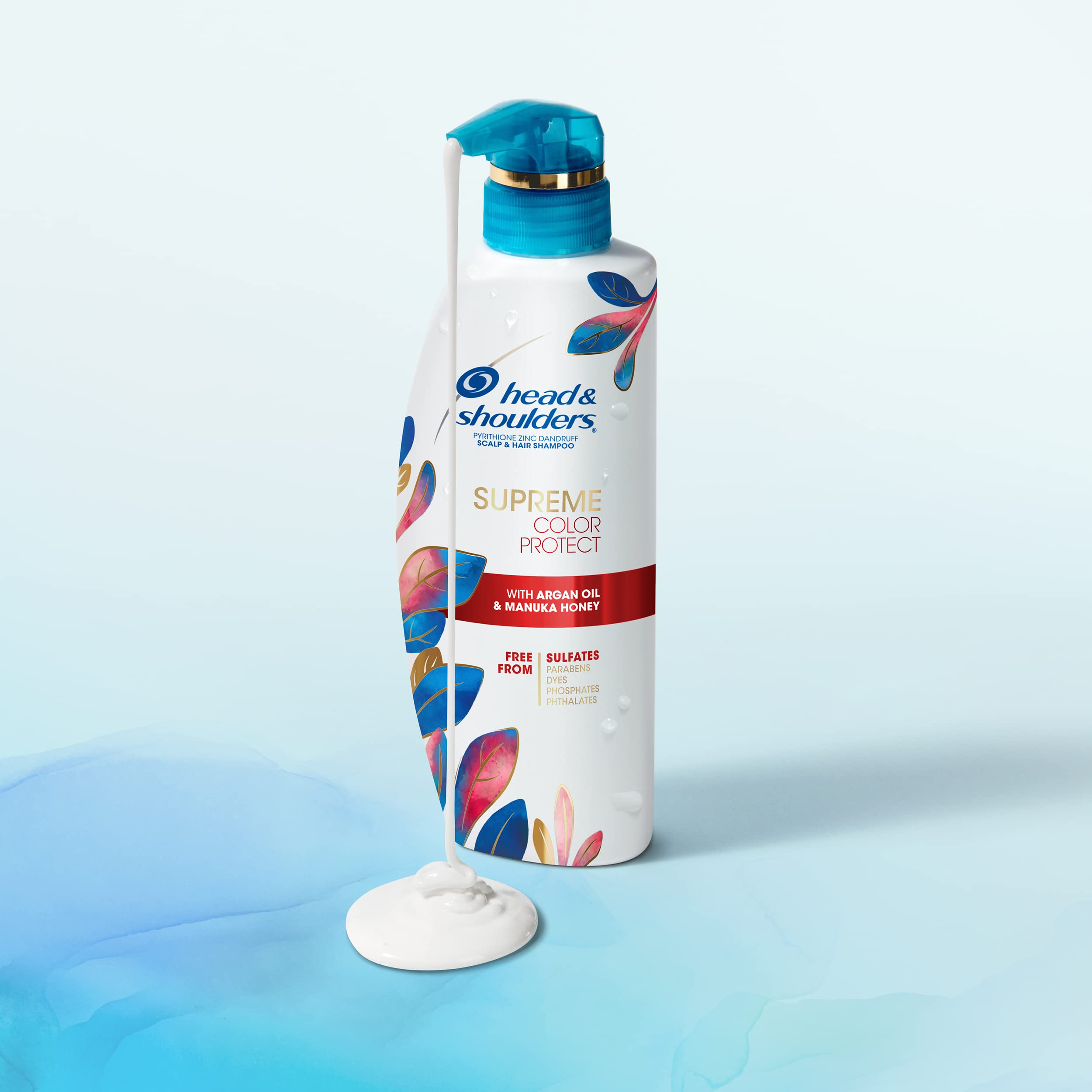 Lifestyle photo of color-treated hair after using Head & Shoulders for shine