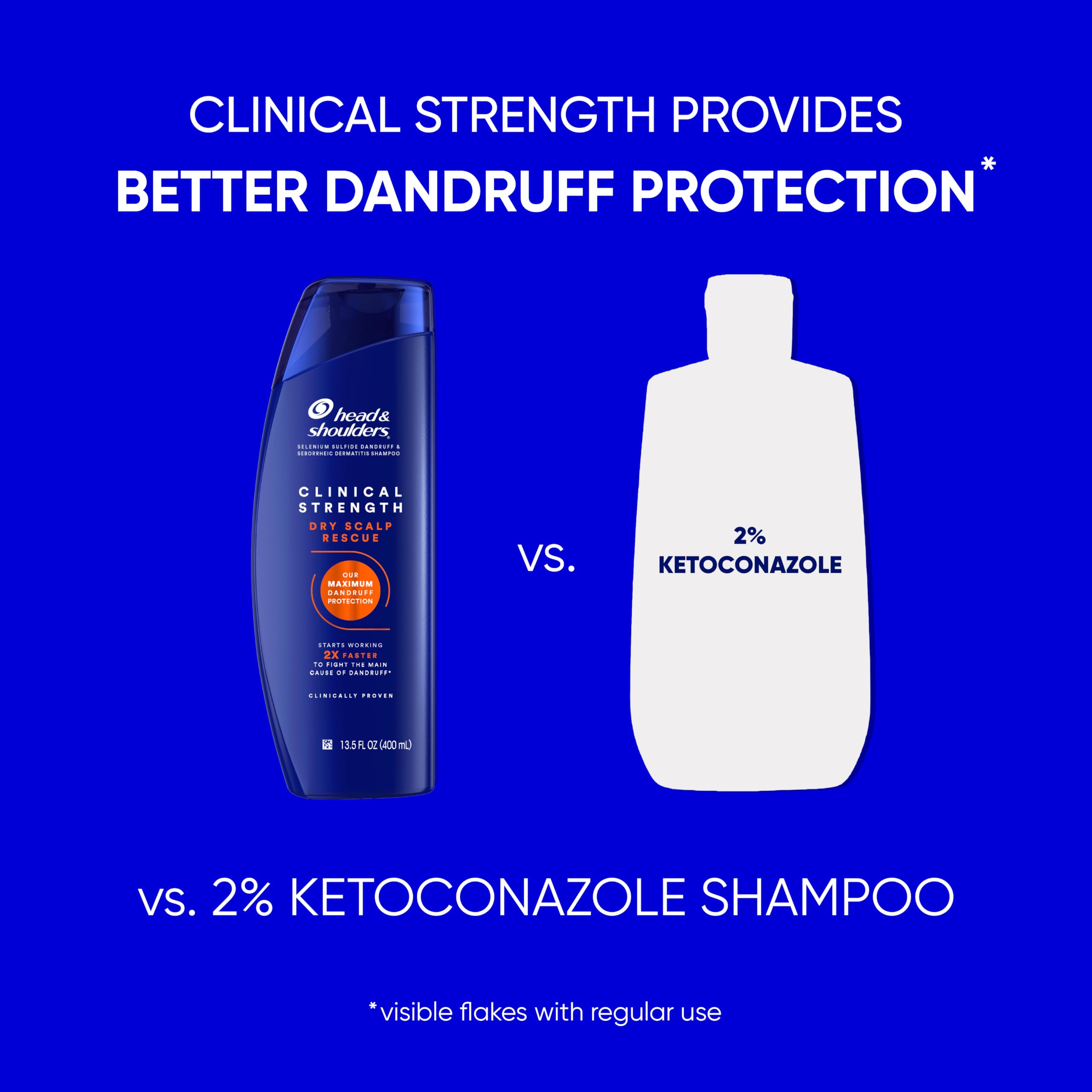 Head & Shoulders conditioner pouring, rich texture to restore softness to hair