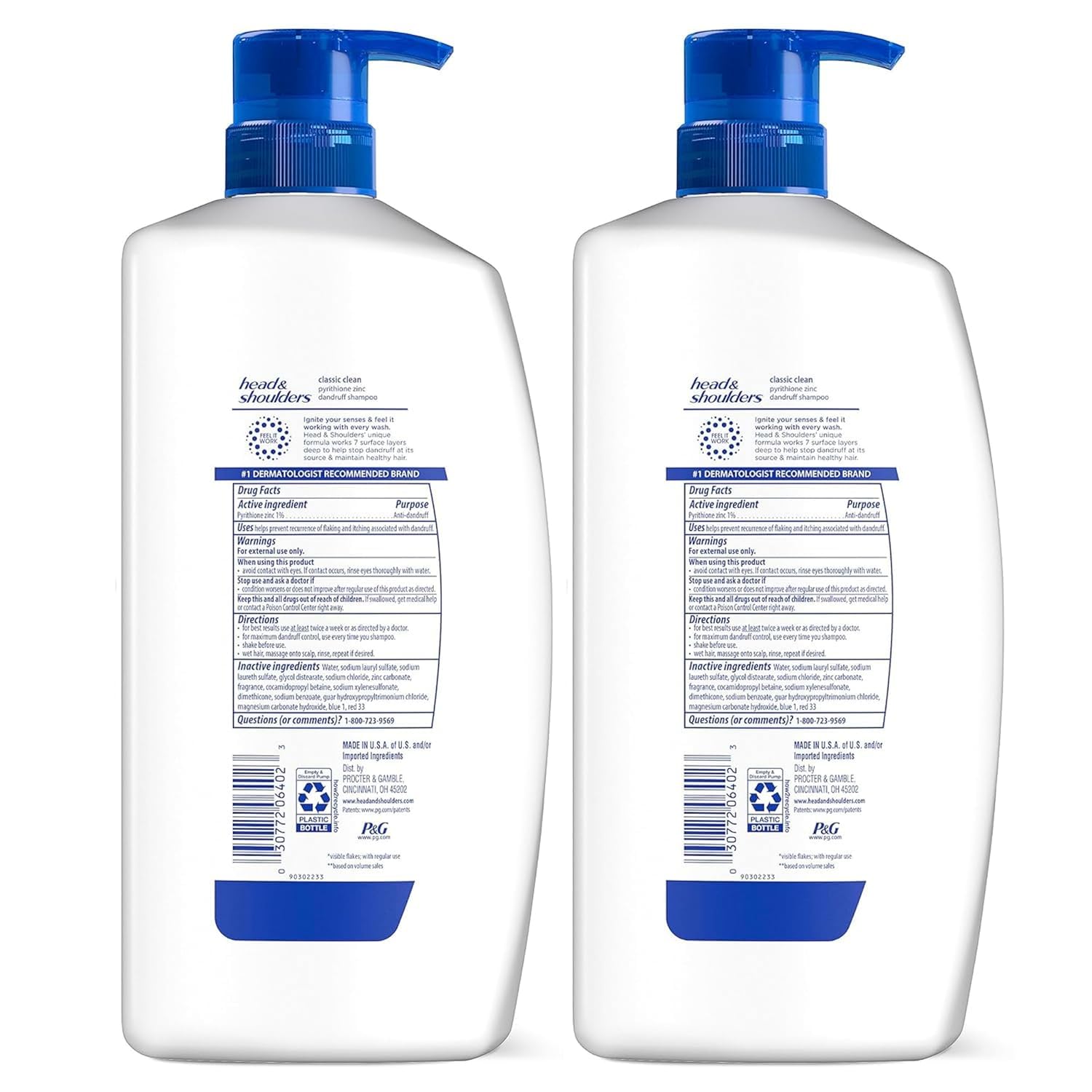 Head & Shoulders foam on hand illustrating gentle texture benefit