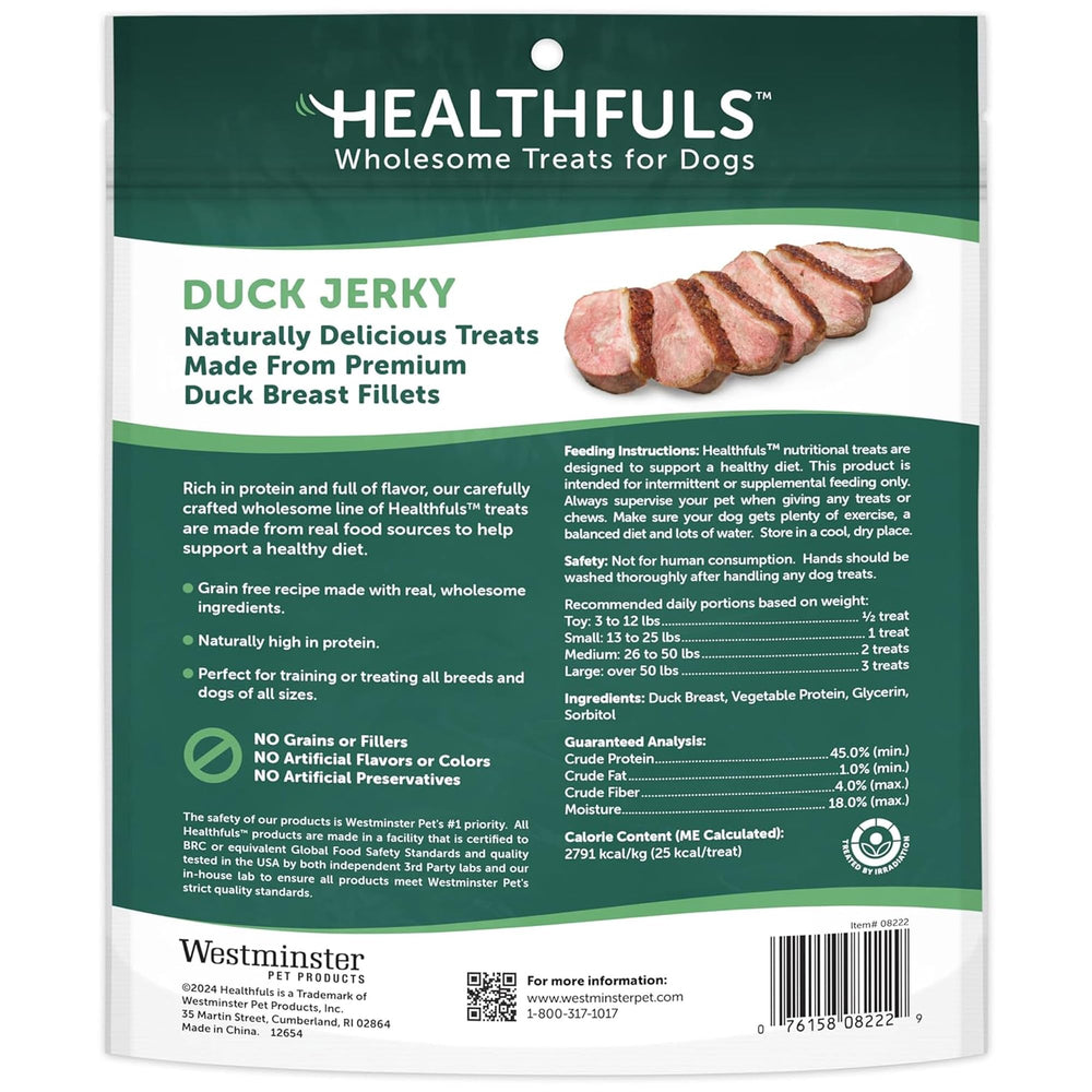 HEALTHFULS open bag revealing duck fillets and easy access freshness
