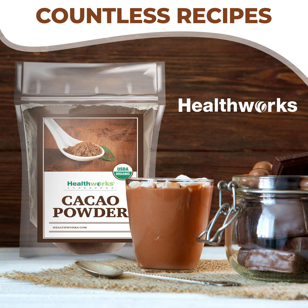 Healthworks Superfoods origin map highlighting Peruvian small farms sourcing